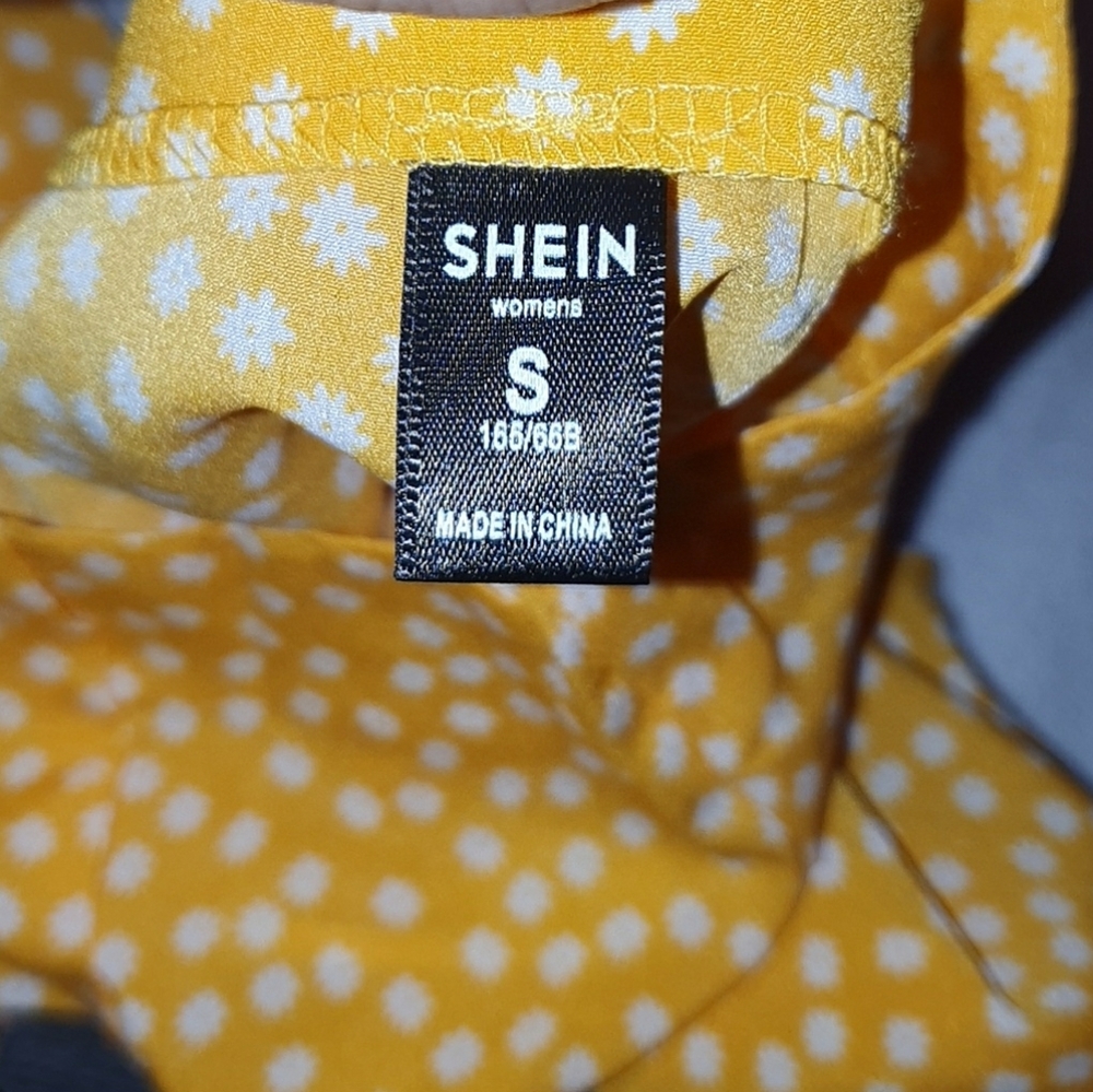 Yellow Hem Skirt